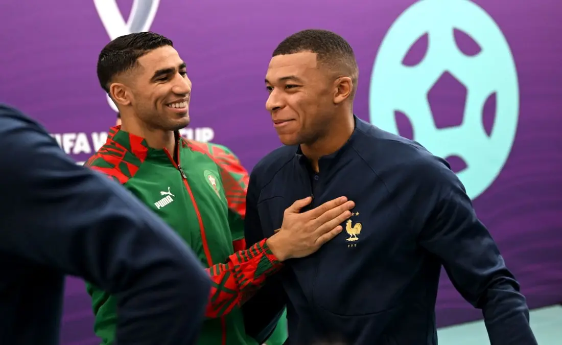 مبابي وحكيمي: صداقة قوية قبل مواجهة ربع النهائي في كأس العالم 2026